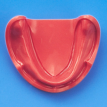 1色レジン製無歯顎模型 [G1-402F](咬合器なし)